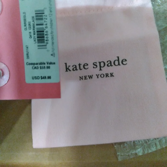 GORGEOUS!! KATE SPADE💢 FINAL MARKDOWN💢..KATE DID IT AGAIN... GORGEOUS EARRINGS - Picture 4 of 4